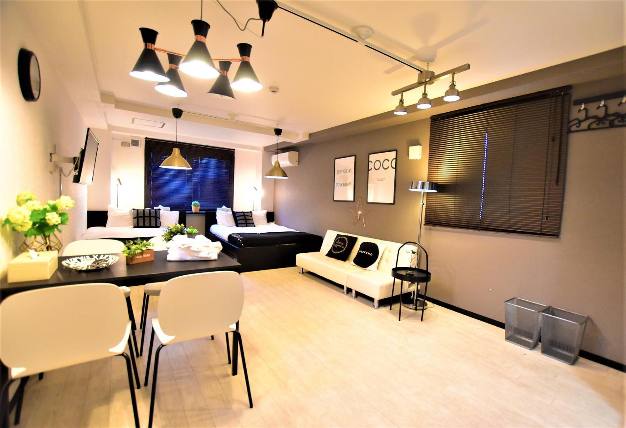 Apartament Kuromon28-Near Kuromon Market,Nihonbashi Station Osaka Zewnętrze zdjęcie